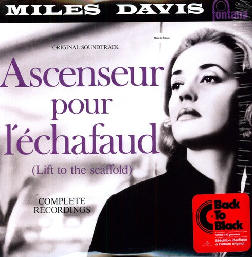 Miles Davis: Ascenseur Pour L'Echafaud (Elevator to the Gallows) (Original Soundtrack) { Vinyl LP }