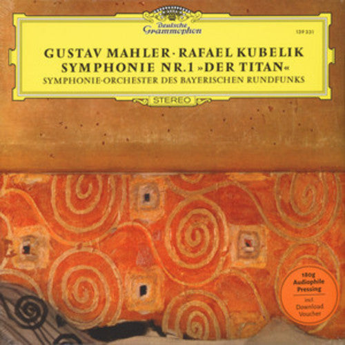 Mahler / Kubelik / Symphonieorchester Des: Synphony No 1 the Titan { Vinyl LP }