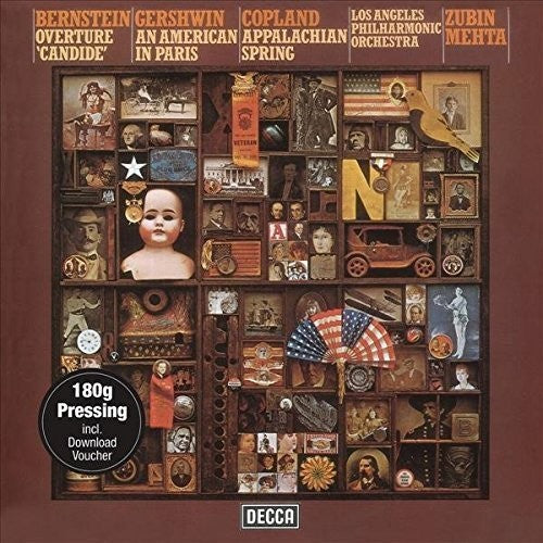Mehta / Los Angeles Philharmonic: Mehta Conducts Bernstein Gershwin & Copland { Vinyl LP }