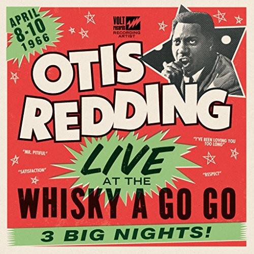 Otis Redding: Live At The Whiskey A Go Go { Vinyl LP }