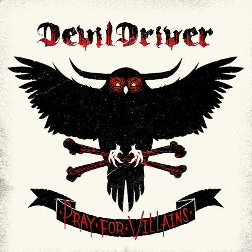 DevilDriver: Pray For Villains (White, Red & Black Splatter) rocktober 2018 Exclusive) { Vinyl LP }