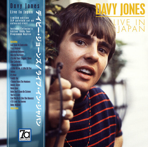 Davy Jones: Live In Japan (Red, White & Blue Vinyl) { Vinyl LP }