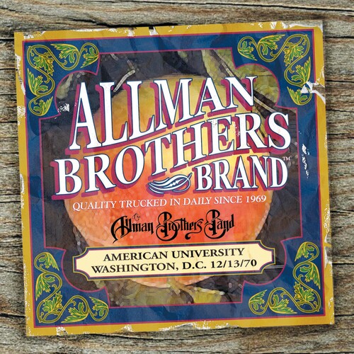 The Allman Brothers Band: American University Washington D.C.12-13-70 { Vinyl LP }