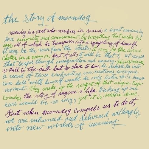 Moondog: Story Of Moondog { Vinyl LP }