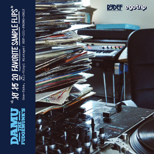 Damu the Fudgemunk: Damu the Fudgemunk's 20 Favorite Sample Flips { Vinyl LP }