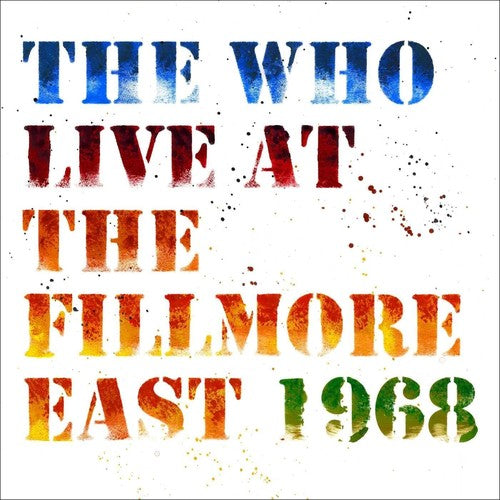 The Who: Live At The Fillmore East { Vinyl LP }