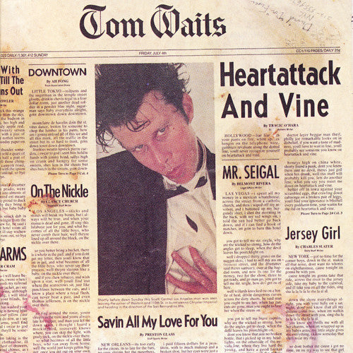Tom Waits: Heartattack & Vine { Vinyl LP }
