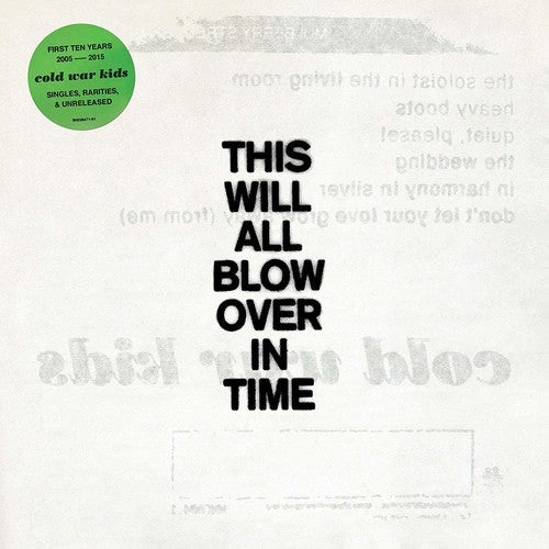Cold War Kids: This Will All Blow Over In Time { Vinyl LP }