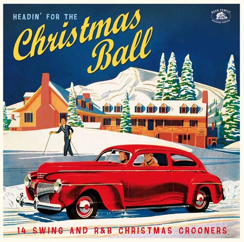 Various Artists: Headin' For The Christmas Ball: 14 Swing And R&B Christmas Crooners(Various Artists) { Vinyl LP }