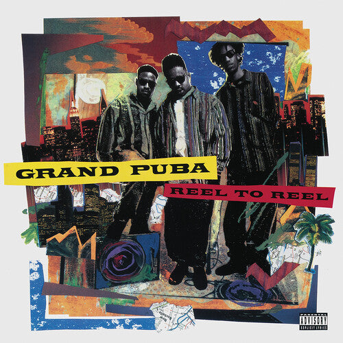Grand Puba: Reel to Reel (LP-1 Tangerine Orange with Canary Yellow & LP-2 Blue Jay with White) { Vinyl LP }
