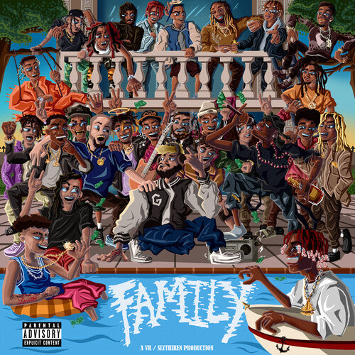 DJ Scheme: Family (White & Blue Splatter Vinyl) { Vinyl LP }