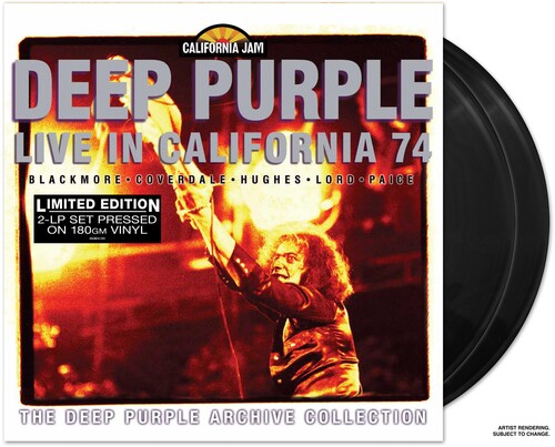 Deep Purple: Live In California '74 { Vinyl LP }