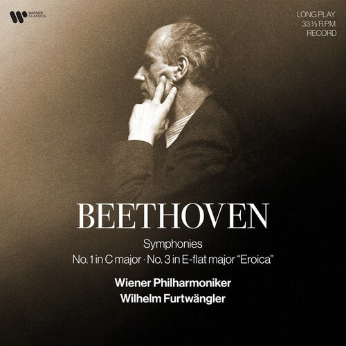Wilhelm Furtwangler: Beethoven: Symphonies Nos. 1 & 3 'Eroica' (1952) { Vinyl LP }
