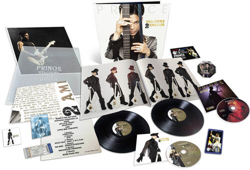 Prince: Welcome 2 America (Deluxe - 2 LP / 1 CD / 1 Blu-Ray) { Vinyl LP }