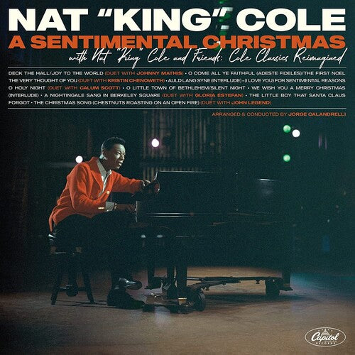 Nat King Cole: A Sentimental Christmas With Nat King Cole And Friends { Vinyl LP }