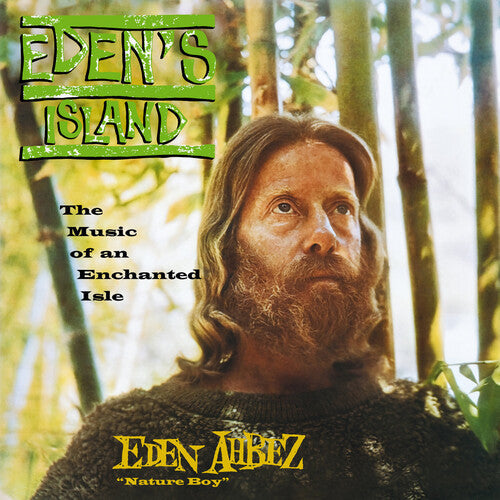 Eden Ahbez: Eden's Island (Wood Slipcase Edition) (Clear Forest/Leaves Splatter) { Vinyl LP }