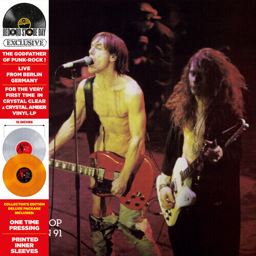 Iggy Pop: Live In Berlin (1991) { Vinyl LP }