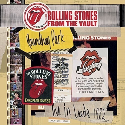 The Rolling Stones: From The Vault: Live In Leeds 1982 { Vinyl LP }