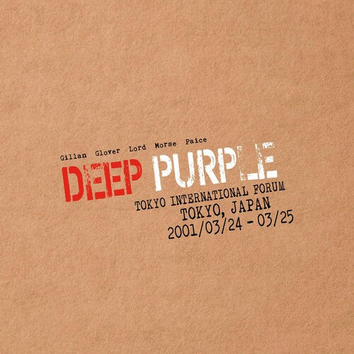 Deep Purple: Live In Tokyo 2001 { Vinyl LP }