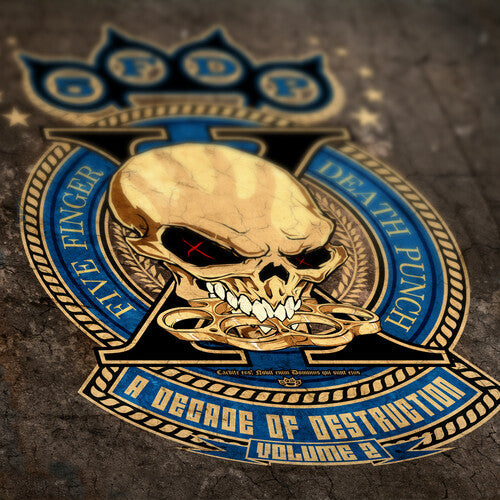Five Finger Death Punch: A Decade Of Destruction, Vol 2 - Cobalt Blue { Vinyl LP }