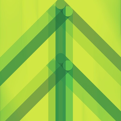 El Ten Eleven: Every Direction Is North - Green Glass { Vinyl LP }