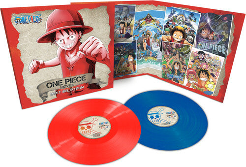 One Piece Movies Best Selection / O.S.T: One Piece Movies Best Selection - Limited Edition Red + Blue Vinyl { Vinyl LP }