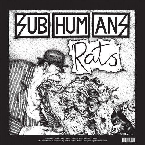 The Subhumans: Time Flies + Rats { Vinyl LP }