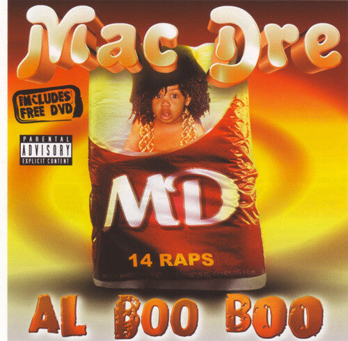 Mac Dre: Al Boo Boo - Yellow/orange { Vinyl LP }
