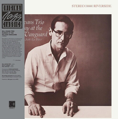 Bill Evans: Sunday At The Village Vanguard (Original Jazz Classics Series) { Vinyl LP }