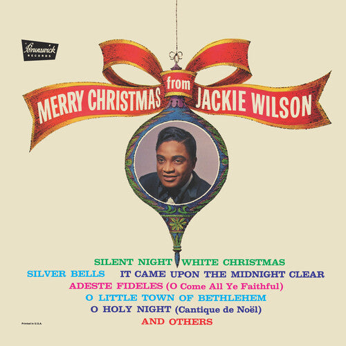 Jackie Wilson: Merry Christmas From Jackie Wilson - Transparent Green { Vinyl LP }