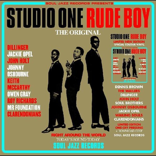 Soul Jazz Records Presents: Studio One Rude Boy { Vinyl LP }