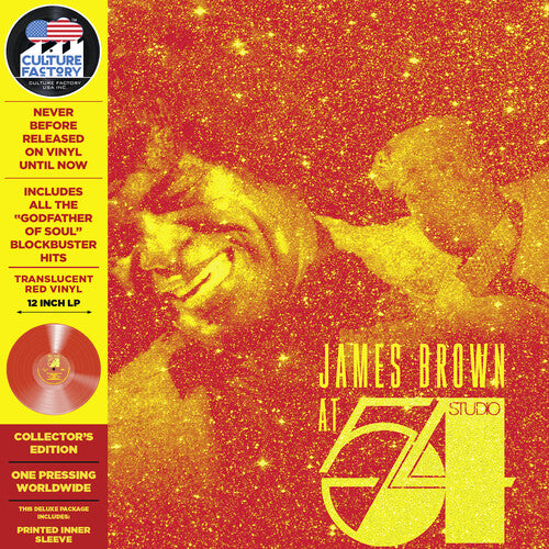 James Brown: At Studio 54 New York City { Vinyl LP }