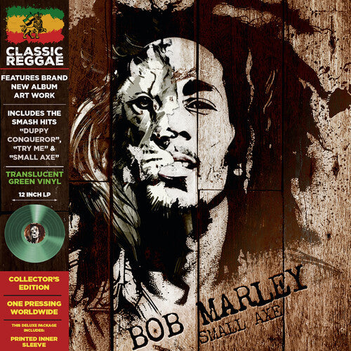 Bob Marley: Small Axe - Translucent Green { Vinyl LP }