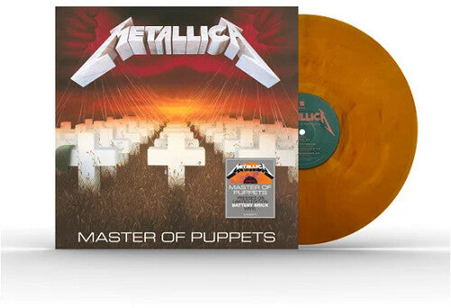 Metallica: Master Of Puppets - 'Battery Brick' Red Colored Vinyl { Vinyl LP }