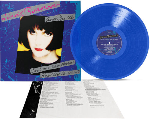 Linda Ronstadt: Cry Like a Rainstorm - Howl Like the Wind - Translucent Blue { Vinyl LP }