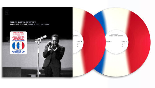 Miles Davis: Paris Jazz Festival, Salle Pleyel 10/1/1964 (2 LP) (140g Vinyl/ Blue, White & Red French Flag Inspired Vinyl) { Vinyl LP }