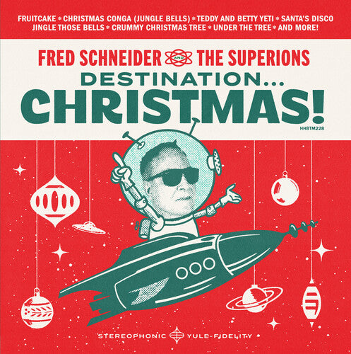 Fred Schneider & The Superions: Destination Christmas { Vinyl LP }