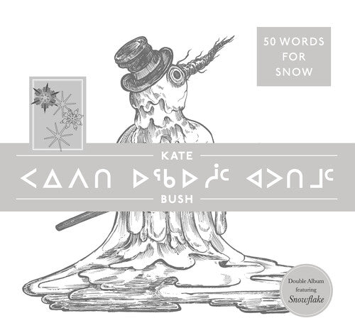 Kate Bush: 50 Words For Snow - Polar Edition 180gm 2LP Gatefold Sleeve, Metallic Belly Band & Christmas Card { Vinyl LP }