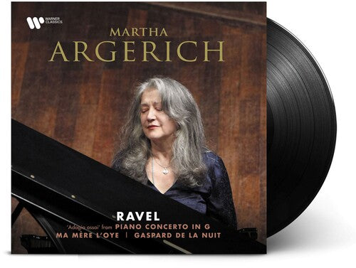 Martha Argerich: Ravel: Piano Concerto in G Major, Ma Mere L'oye, Gaspard De La Nuit { Vinyl LP }