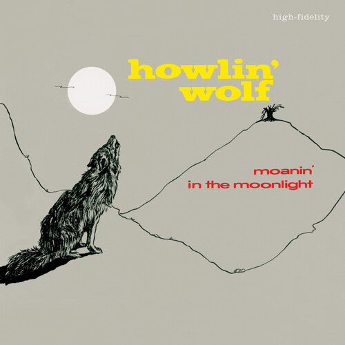 Howlin' Wolf: Moanin In The Moonlight - Limited 180-Gram Crystal Clear Vinyl with Bonus Tracks { Vinyl LP }