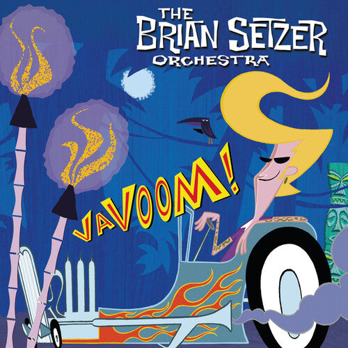 Brian Setzer Orchestra: Vavoom! (Jacket-Caravan Yellow) { Vinyl LP }