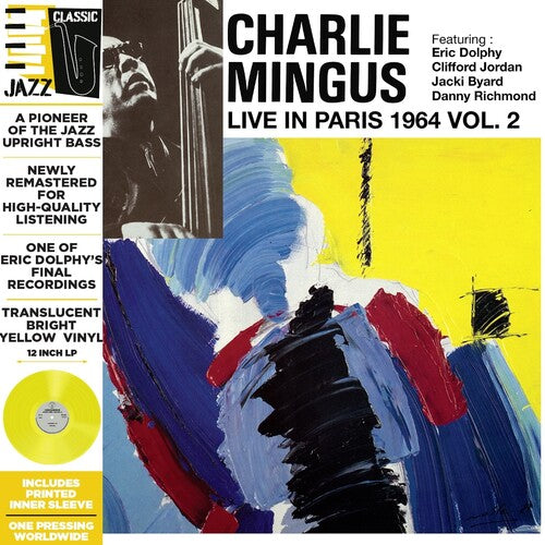 Charlie Mingus: Live in Paris, 1964 Vol. 2 - Translucent Bright Yellow { Vinyl LP }