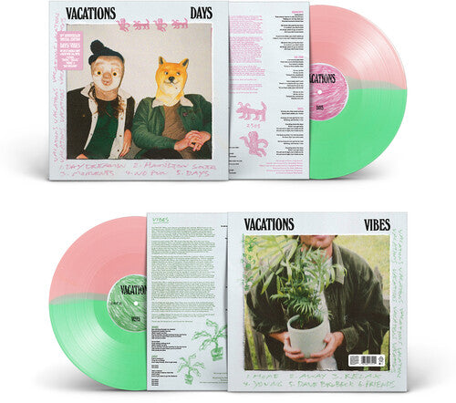 Vacations: Days/Vibes - Pink/Green { Vinyl LP }