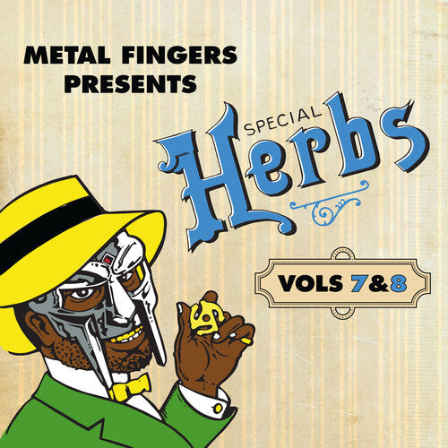 MF Doom: Metal Fingers Presents: Special Herbs Vol. 7 & 8 - Blue { Vinyl LP }