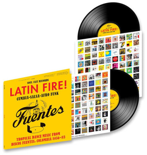 Soul Jazz Records Presents: Latin Fire! Cumbia Salsa Afro-Funk: Tropical Dance Music From Discos Fuentes, Colombia 1956-83 { Vinyl LP }
