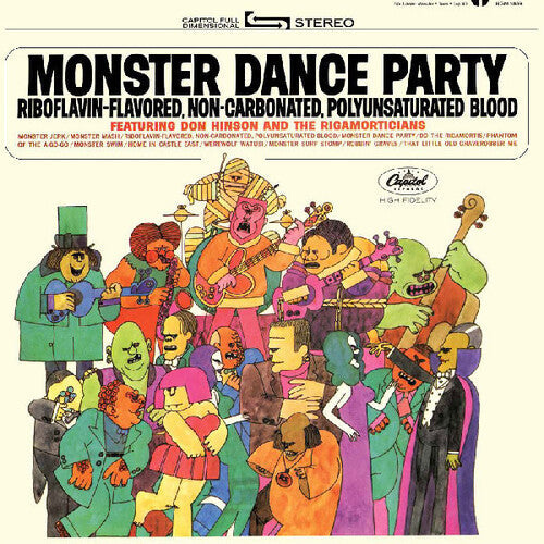 Don Hinson and The Rigamorticians: Monster Dance Party { Vinyl LP }