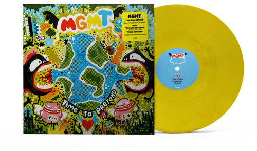MGMT: Time To Pretend - Banana Yellow { Vinyl LP }