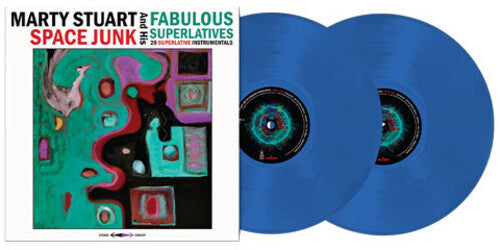 Marty Stuart & His Fabulous Superlatives: Space Junk - Blue { Vinyl LP }