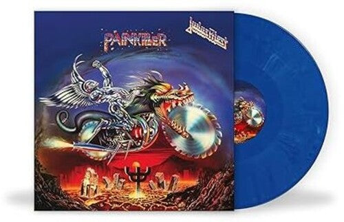 Judas Priest: Painkiller - NAD Blue & Blue White Marble Vinyl { Vinyl LP }
