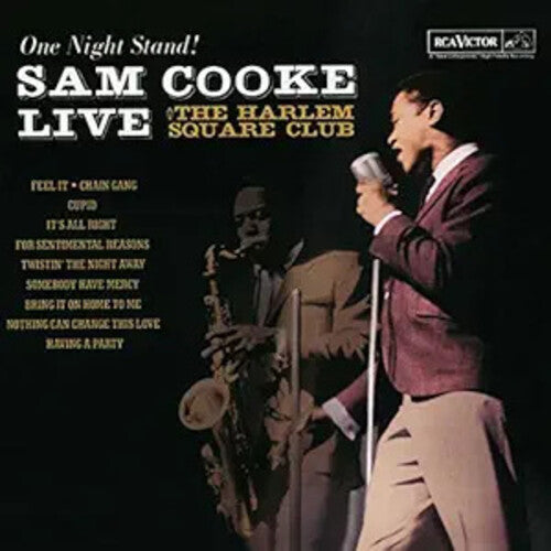 Sam Cooke: Live At The Harlem Square - 140-Gram Black Vinyl { Vinyl LP }